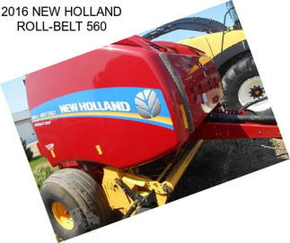 2016 NEW HOLLAND ROLL-BELT 560