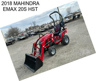 2018 MAHINDRA EMAX 20S HST