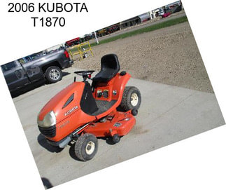 2006 KUBOTA T1870