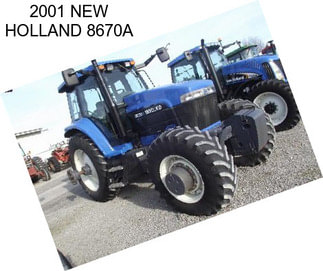 2001 NEW HOLLAND 8670A