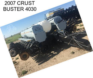 2007 CRUST BUSTER 4030