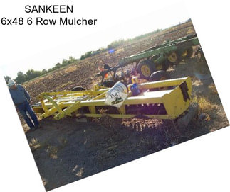 SANKEEN 6x48 6 Row Mulcher