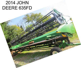 2014 JOHN DEERE 635FD