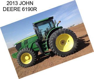 2013 JOHN DEERE 6190R