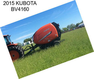 2015 KUBOTA BV4160