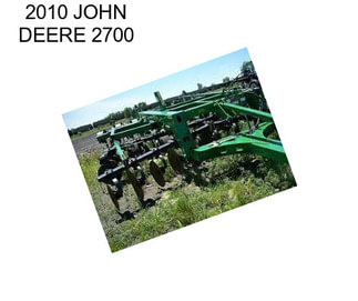 2010 JOHN DEERE 2700