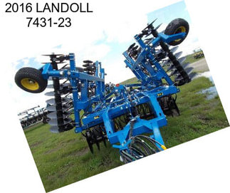 2016 LANDOLL 7431-23