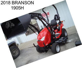 2018 BRANSON 1905H