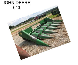 JOHN DEERE 643