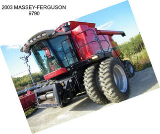 2003 MASSEY-FERGUSON 9790