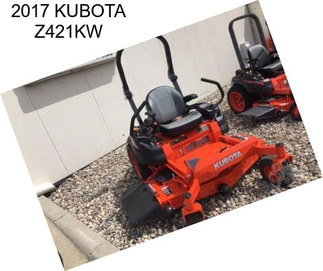 2017 KUBOTA Z421KW