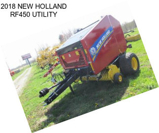 2018 NEW HOLLAND RF450 UTILITY