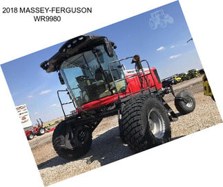 2018 MASSEY-FERGUSON WR9980