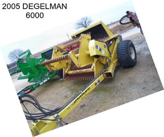 2005 DEGELMAN 6000