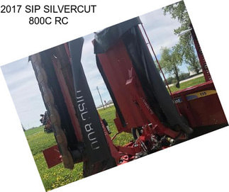 2017 SIP SILVERCUT 800C RC