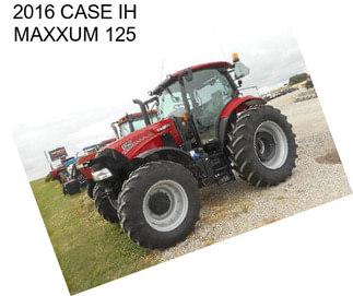 2016 CASE IH MAXXUM 125