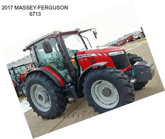 2017 MASSEY-FERGUSON 6713