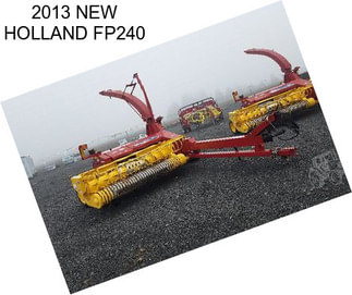 2013 NEW HOLLAND FP240