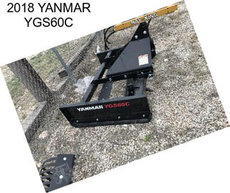 2018 YANMAR YGS60C