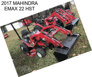 2017 MAHINDRA EMAX 22 HST