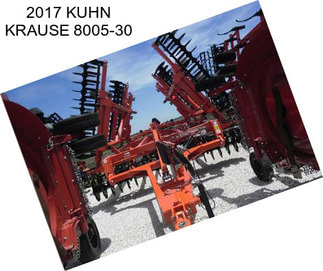 2017 KUHN KRAUSE 8005-30