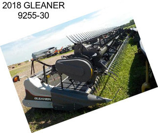 2018 GLEANER 9255-30