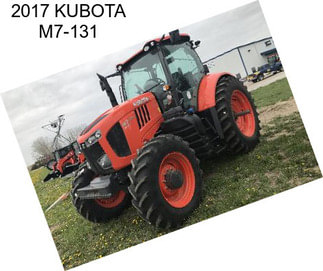 2017 KUBOTA M7-131