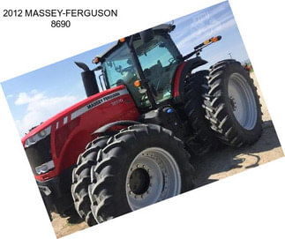 2012 MASSEY-FERGUSON 8690