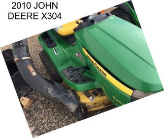 2010 JOHN DEERE X304