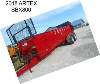 2018 ARTEX SBX800