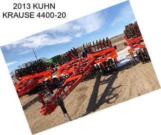 2013 KUHN KRAUSE 4400-20