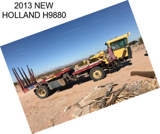 2013 NEW HOLLAND H9880