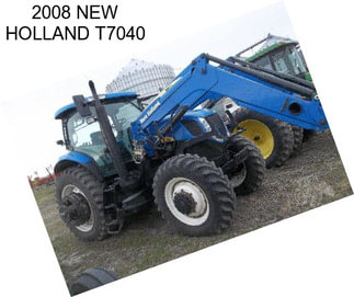 2008 NEW HOLLAND T7040