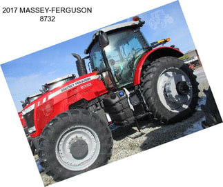 2017 MASSEY-FERGUSON 8732