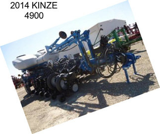 2014 KINZE 4900