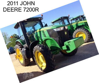 2011 JOHN DEERE 7200R