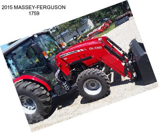 2015 MASSEY-FERGUSON 1759