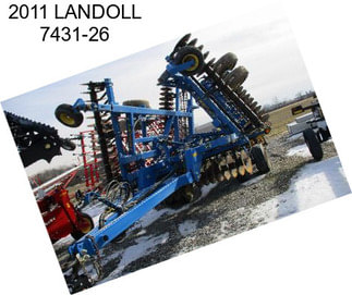 2011 LANDOLL 7431-26