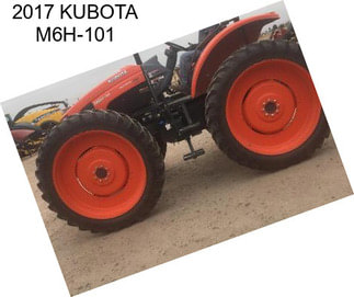2017 KUBOTA M6H-101