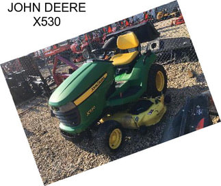 JOHN DEERE X530