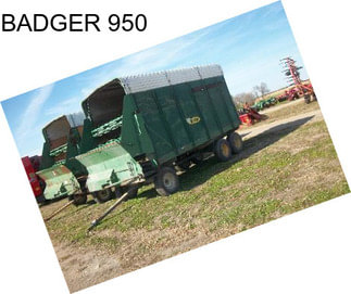 BADGER 950