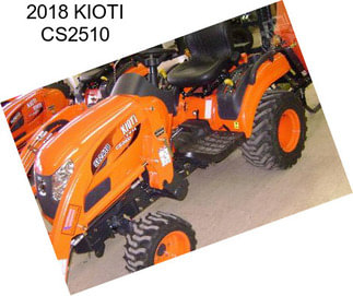 2018 KIOTI CS2510