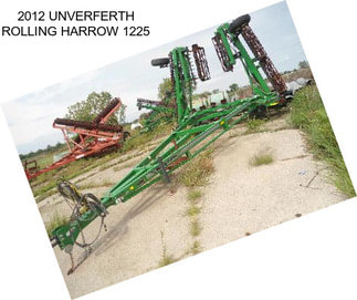 2012 UNVERFERTH ROLLING HARROW 1225