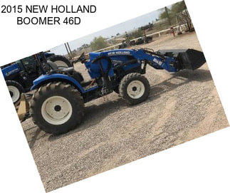 2015 NEW HOLLAND BOOMER 46D