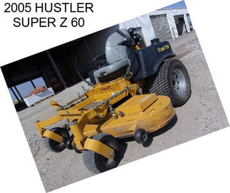 2005 HUSTLER SUPER Z 60