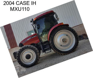 2004 CASE IH MXU110