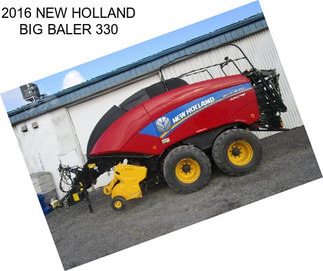 2016 NEW HOLLAND BIG BALER 330