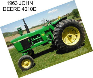 1963 JOHN DEERE 4010D