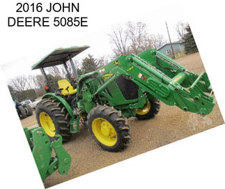 2016 JOHN DEERE 5085E