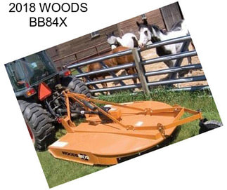 2018 WOODS BB84X